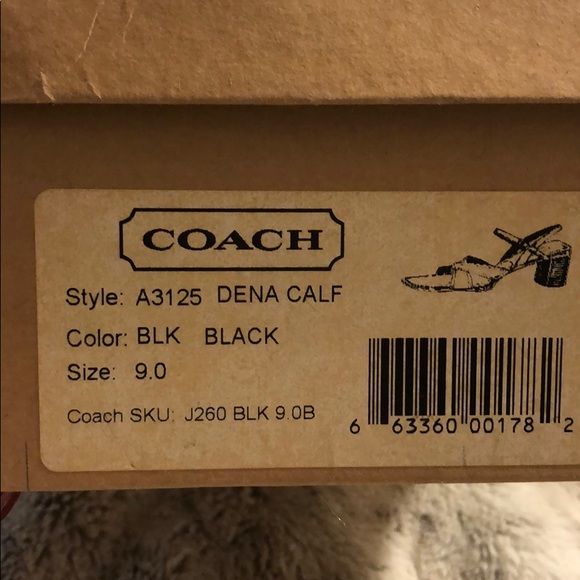 Beautiful Coach sandals - Picture 6 of 6